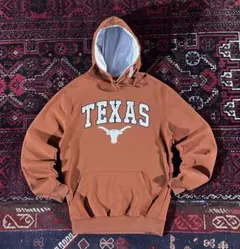 k*2様 USA古着 カレッジロゴ プルオーバー パーカー ブラウン S