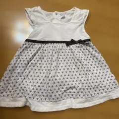 80 ワンピース 背部スナップ