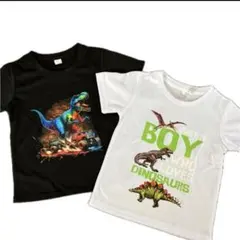 新品　 Tシャツ　恐竜　２枚セット