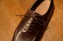 新品 イタリア製 Strupai ストゥルーパイ 靴紐 75cm こげ茶