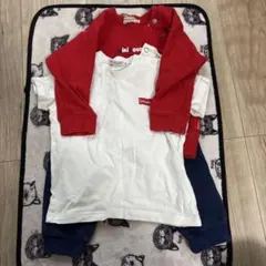 ミキハウス　トレーナー　スウェットパンツ　Tシャツ　80