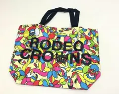 新品　ロデオクラウンズカラフルトートバッグ（エコバッグ　ビームス）のサムネイル
