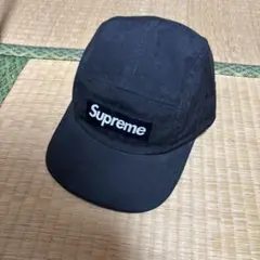 supreme キャップ　ブラック