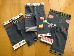 Krystal様専用★DOUBLE B クマ柄パンツ 80 90 100cm