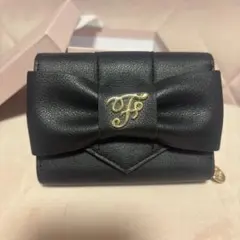 【美品】ベルトリボンミニウォレット メゾン ド フルール