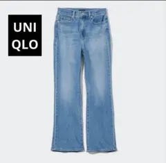 UNIQLO ユニクロ　スリムフレアジーンズ　ストレッチ　24のサムネイル