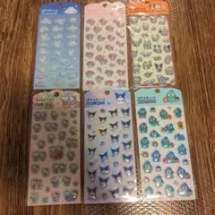 新品未使用　ぷくっとシール　サンリオ　キャン・ドゥ　シール　シール帳