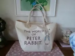 美品☆ピーターラビット　トートバッグ　ランチバッグ　神戸屋　当選品