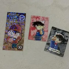 【非売品】名探偵コナン 青山剛昌ふるさと館 入館券 30周年記念カードセット