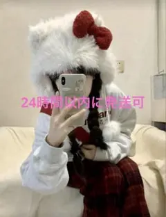 ハローキティ shein キティ　帽子　ハット　被り物 USJ