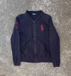 古着90s 00s Polo Ralph Lauren ネイビー ニットセーター