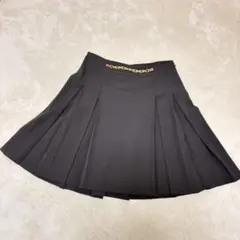 CELINE セリーヌ トリオンフ金具 スカート ブラック 40 ゴールドのサムネイル