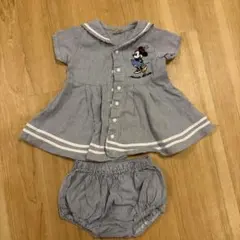 petit main ミッキー セーラー セットアップ 80