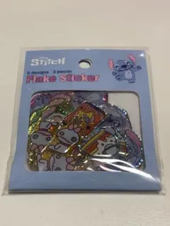【正規品】Stitch フレークシール・ステッカー 8デザイン 3枚セット