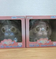 ディズニー スティッチ エンジェル ミルキーボア フロッキー フィギュア 2種