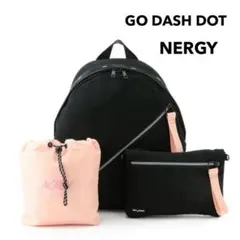 NERGY GO DASH DOT Hobo Back 多機能 リュック .