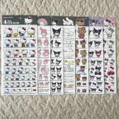 【正規品】 4サイズステッカー　サンリオ　7枚セット