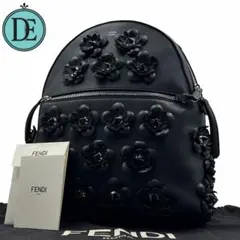 【最高級】FENDI リュック スタッズ Black Edition レザーのサムネイル