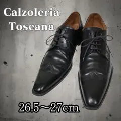 イタリア製 高級革靴 カルツォレリア・トスカーナ ダービーシューズ EU42