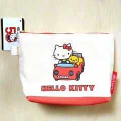 サンリオ ハローキティ 50th 船型ポーチ ドライブ