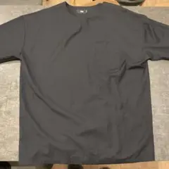 HARE ブラック Tシャツ ポケット付き