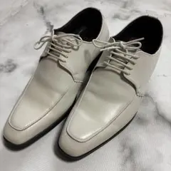 CORTECCI ドレスシューズ ホワイト⭐️25センチのサムネイル