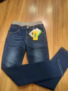 新品☆ストレッチデニムパンツ☆ ダークブルー