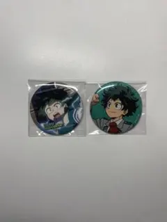 ヒロアカ 缶バッジセット 緑谷出久