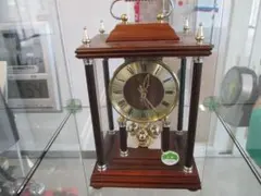 177 新品 故障品MASTER QUARTZ 置時計 ドーム型 回転飾り - メルカリ