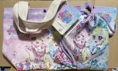 ひみつのアイプリ　ミニトート　巾着　セット　青空　ひまり　星空　みつき　アイプリ