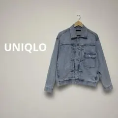 【希少】UNIQLO ユニクロ デニム ユーティリティジャケット M ゆるだぼ