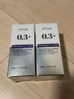 anua アヌア レチノール0.3+ 美容液 30ml 2本セット