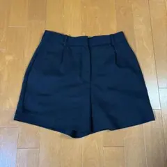 ZARA ザラ ショートパンツ ブラック 黒