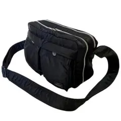 【未使用級】PORTER ポーター タンカー ショルダーバッグ 2層 黒