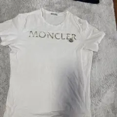 モンクレール ゴールド文字 ホワイト XS Tシャツ 国内正規品 5S611 