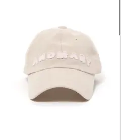 新品未使用タグ付き andmary cap アンドマリー キャップ ベージュ andmary Mary logo cap ベージュ アンドマリー - メルカリ