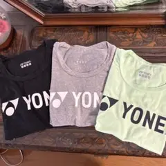 YONEX Tシャツ JP Mサイズ3点おまとめ！