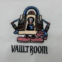 【美品】VAULTROOM キャラクター刺繍 logo T M