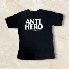 【M】ANTI HERO ロゴ Tシャツ ブラック アンタイヒーローのサムネイル