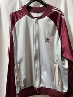 adidas ATP 80s ワインレッド　シルバー　銀　ジャージ　ヴィンテージ