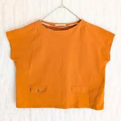ルカ レディラックルカ カットソー Tシャツ オレンジ 綿100% M 半袖のサムネイル