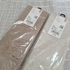 ユニクロ スフレヤーン ニットアームウォーマー