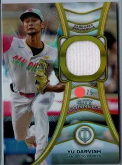 【希少】ダルビッシュ　試合実使用ジャージカード　2023 topps 2025年最新】ダルビッシュ ジャージ カードの人気アイテム