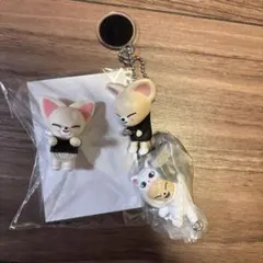 SKZOO フォクシニ ファンクラブくじD賞 つなげてマスコット キーホルダー