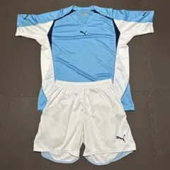 Puma 水色 サッカーシャツパンツセット