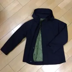 グローバルワーク　ジャケット　取り外しライナー付　130-140cm　ブラック