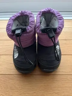 The North Face キッズブーツ 黒/紫