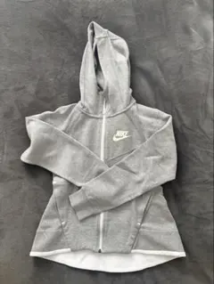 Nike ナイキ グレー フード付きスウェットパーカー S