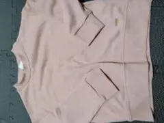 petit main ピンク 長袖裏毛トレーナー 120 新品タグ付き