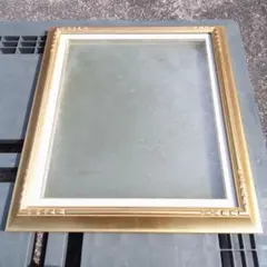 【画材】ゴールドの装飾的油彩額縁 F10